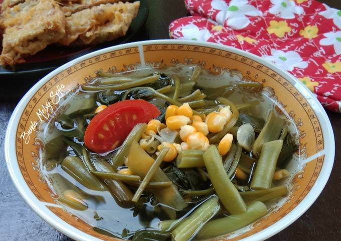 Resep Sayur Asem Kangkung Buncis Jagung Manis Oleh Bunda Melvy Sofia