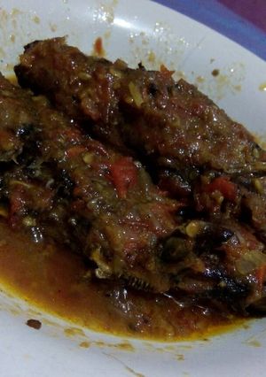 Foto resep Ikan asap bumbu bajak
