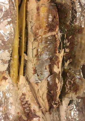鹽焗烏頭 的食譜成品照片