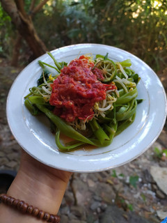 Foto resep Plecing Kangkung khas Lombok