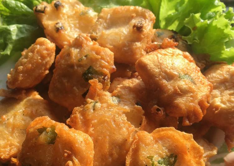 Resep Tahu goreng tepung, Enak Banget