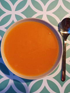 Una foto de Crema de calabaza