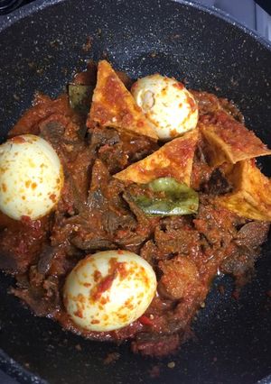 Foto resep Lapis daging suka suka