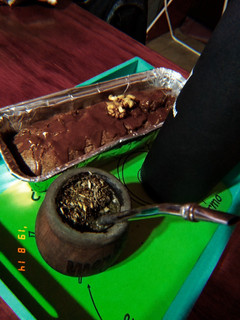 Una foto de Budín integral con nueces