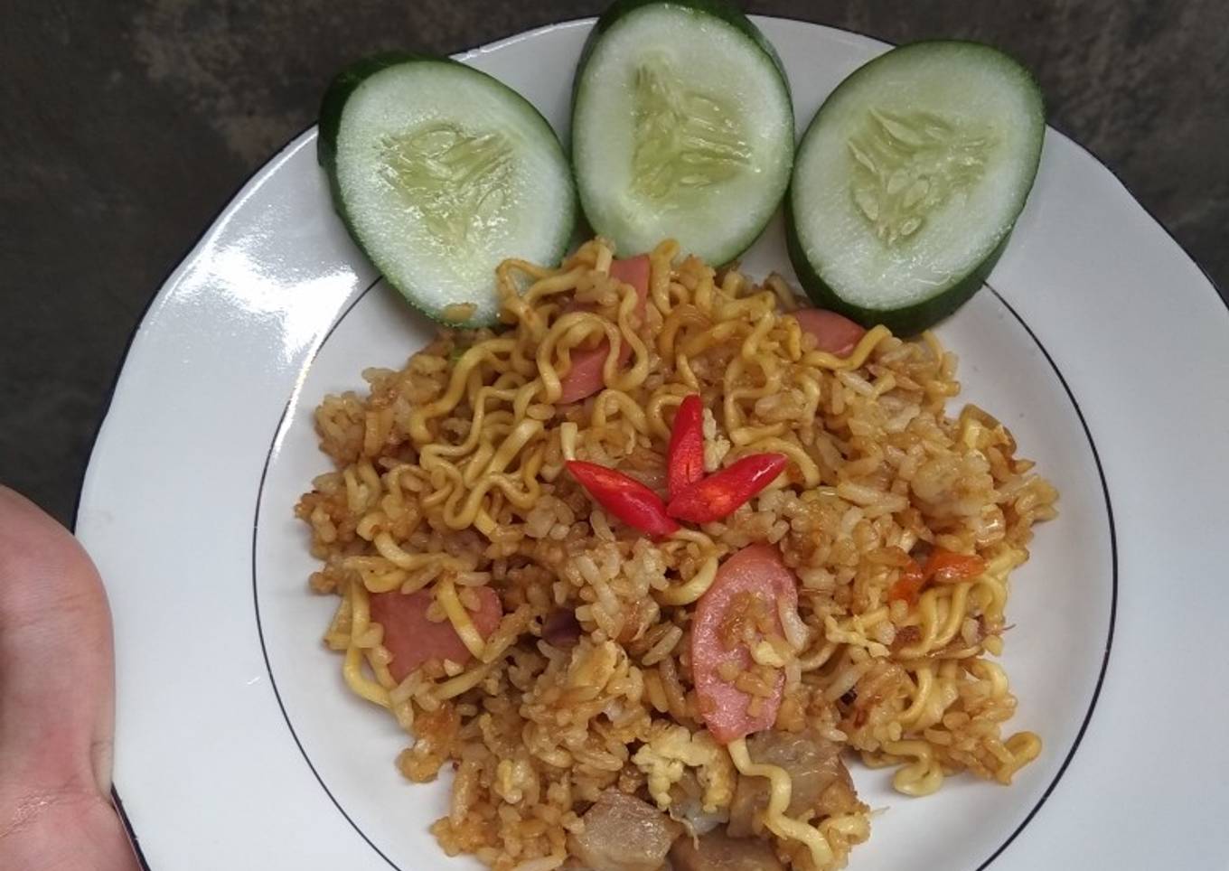 Nasi Mawut Goreng
