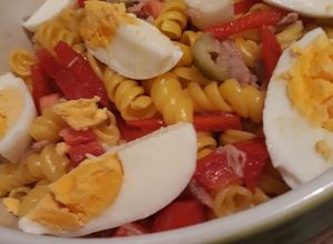 Una foto de Ensalada con fideos!