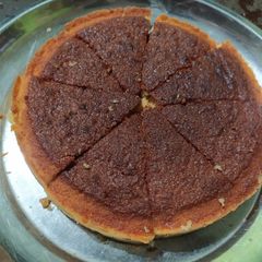 A picture of Dry fruit cake.