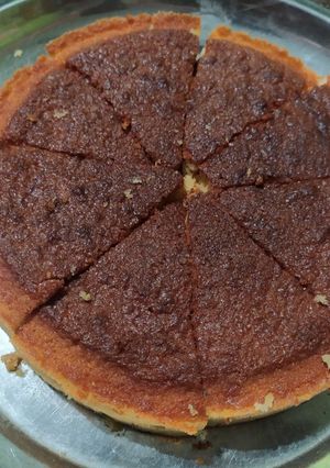 A picture of Dry fruit cake.