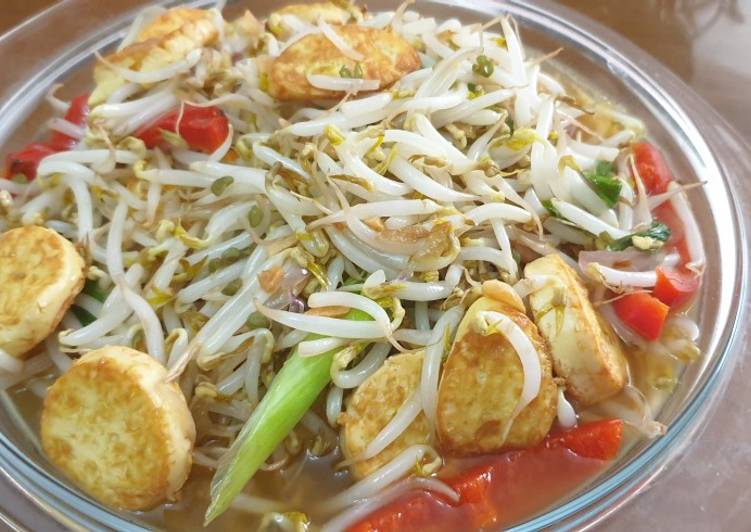 Tahu sutra masak touge 🍲