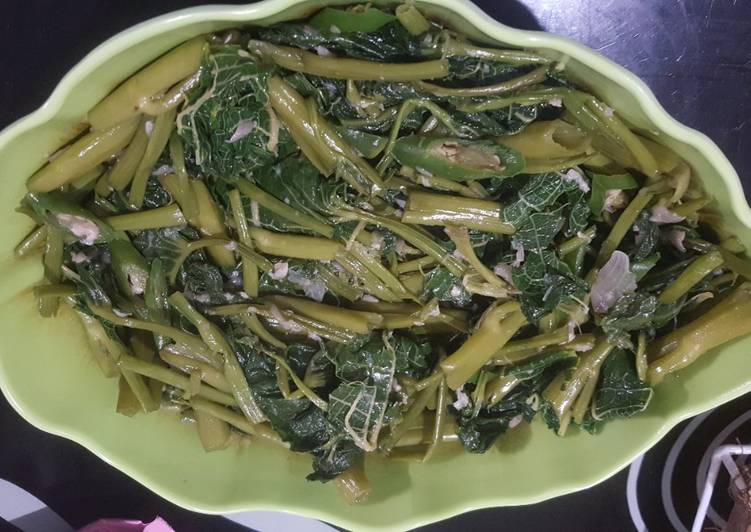 Resep Tumis kangkung daun pepaya yang sempurna
