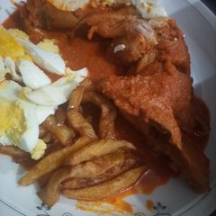 A picture of Chicken Tikka masala.