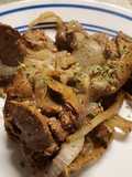 Chicken Livers and Onions