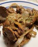 Chicken Livers and Onions