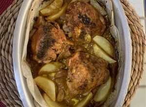 Foto de Sobrecoxas ao forno