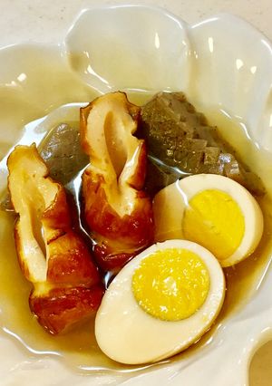 A picture of Clear Soup Oden.