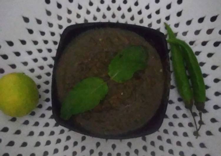 Recipe of Quick Mint Chutney