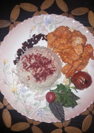 عکسی از دستور جوجه تندوری تابه ای🤗😉