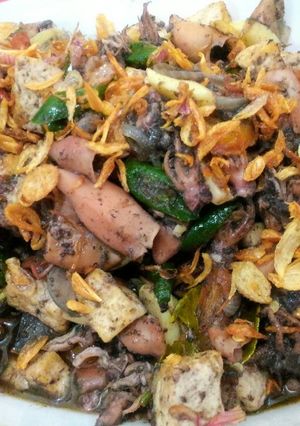 Foto resep Baby cumi cabe ijo