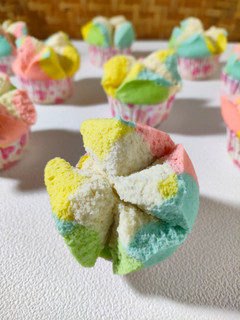 Foto resep Bolu Kukus Pelangi