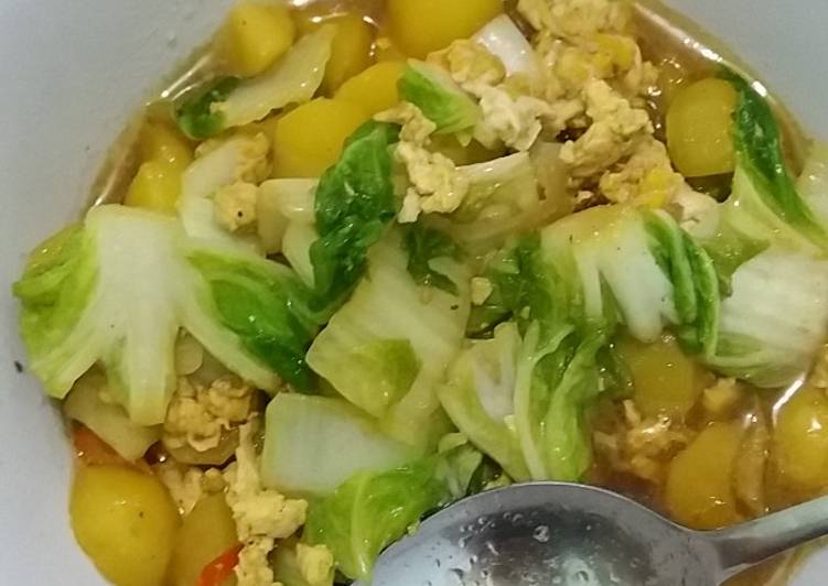 Gongso Kentang Telur (Resep Diet)