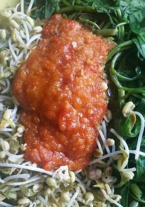 Foto resep Plecing kangkung