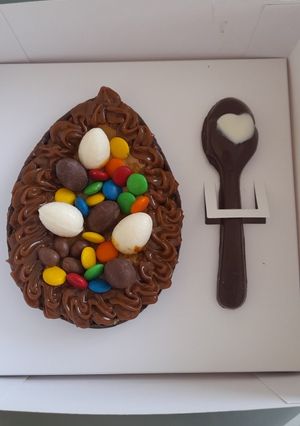 Una foto de Huevo torta