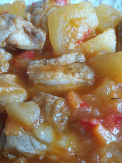 Una foto de Estofado de costillas de cerdo