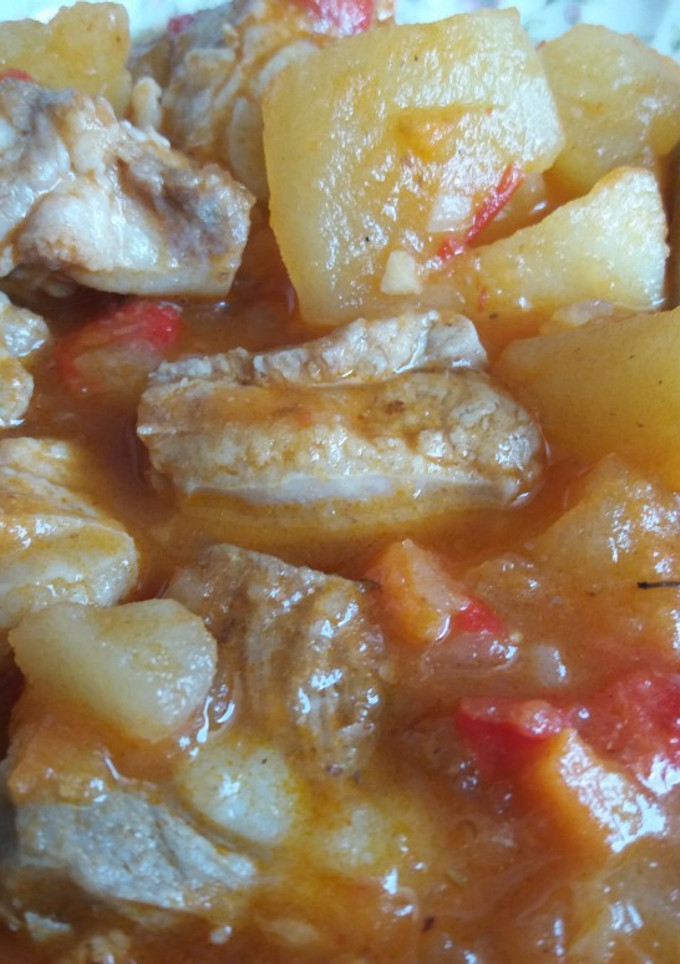 Una foto de Estofado de costillas de cerdo