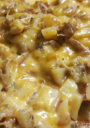 A picture of Breakfast casserole.