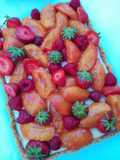 Cheesecake de ricotta con frutas de verano