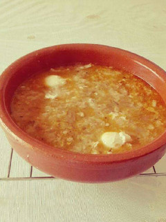 Una foto de Sopa de ajo