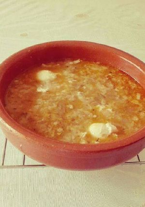 Una foto de Sopa de ajo