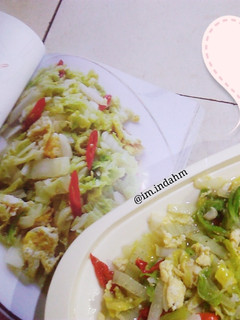 Foto resep Cah Sawi Putih dengan Telur