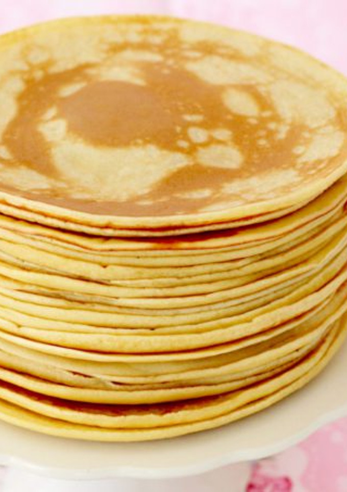 Una foto de Crêpes dulces caseras