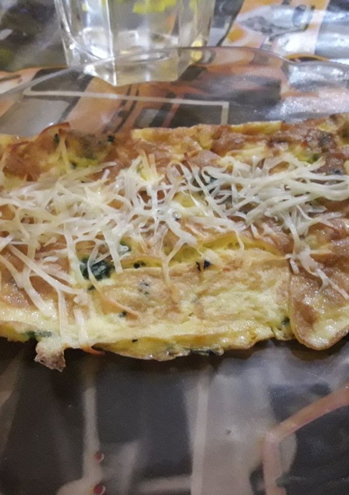 Una foto de Tortilla de espinacas🥚🧀