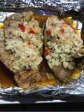 Garlic Chicken filet (using toast oven)