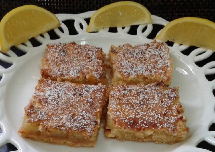 Recipe of Favorite Yummy Lemon  Squares #authormarathon