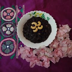A picture of Ragi Halwa.