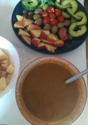صورة لوصفة بويون (شوربة خضار)