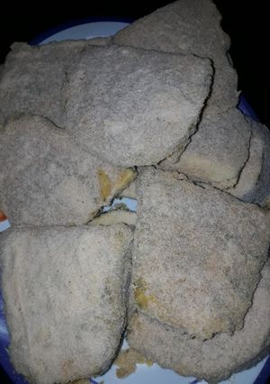Una foto de Milanesas de berenjena