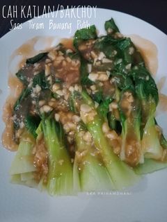 Foto resep Cah Kailan/Bakchoy Saos Tiram Bawang Putih