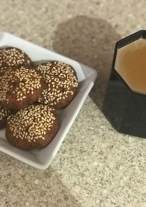A picture of Corn meal fritters.
