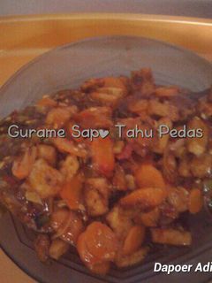 Foto resep Gurame Sapo Tahu Pedas
