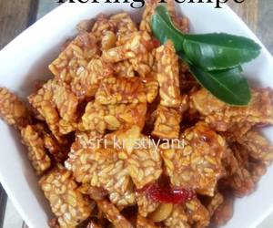 Masakan Unik Kering Tempe Enak Bergizi