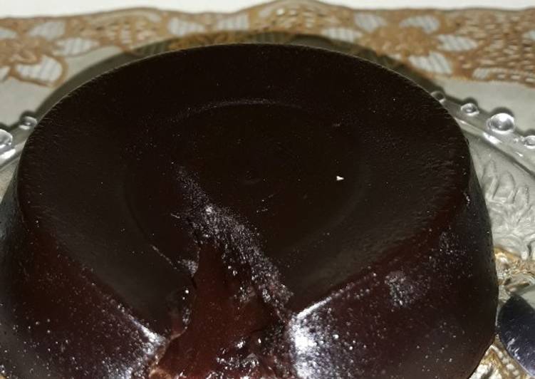 step by step Memasak Chocolate Lava Cake yang Lezat