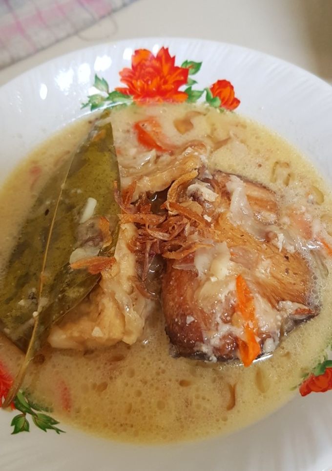 Foto resep Mangut ikan panggang/asap dan tahu simple mudah dan lezat