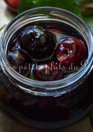 Une photo de Cerises à l'eau de vie