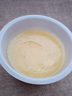 Una foto de Puré de manzana