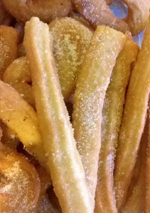 Una foto de Churros caseros