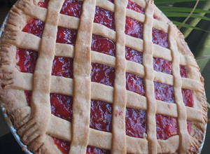 Una foto de Pastafrola de membrillo
